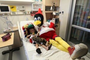 MLB Umpires Visit St. Louis Children's Hospital